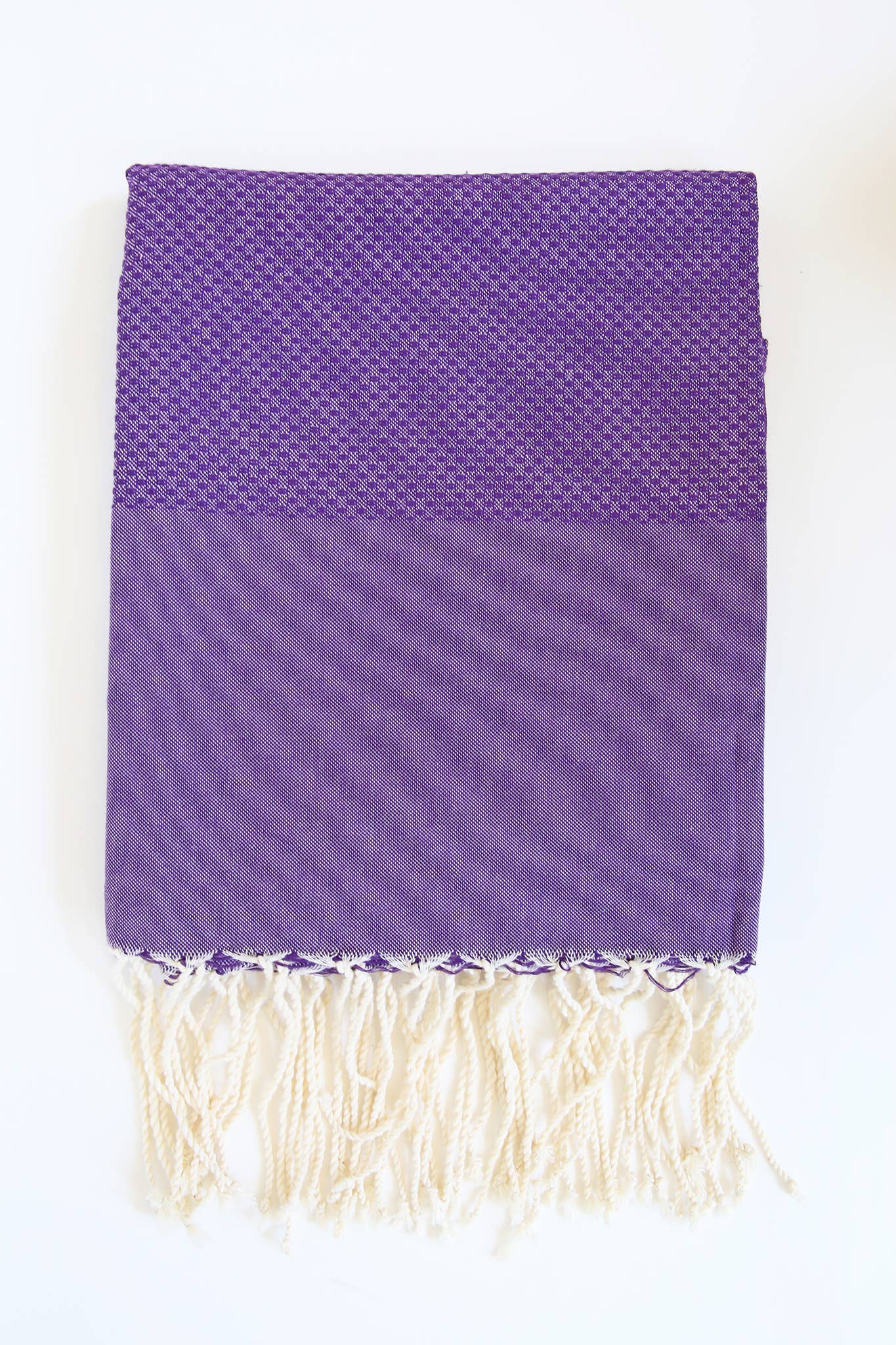 Scents and Feel – wholesale Badhandduk – Fouta-handduk i bikaksmönster - enfärgad23