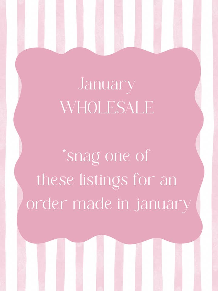 Totalmente personalizado para venta al por mayor de Kalei's Creations