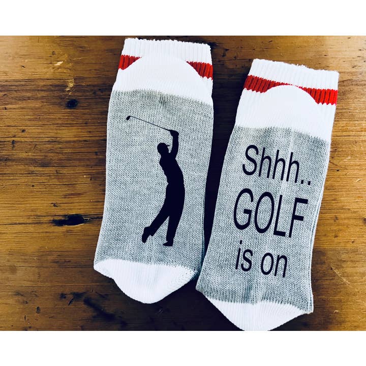 Le golf, c'est sur des chaussettes pour la vente par Rustic Girls