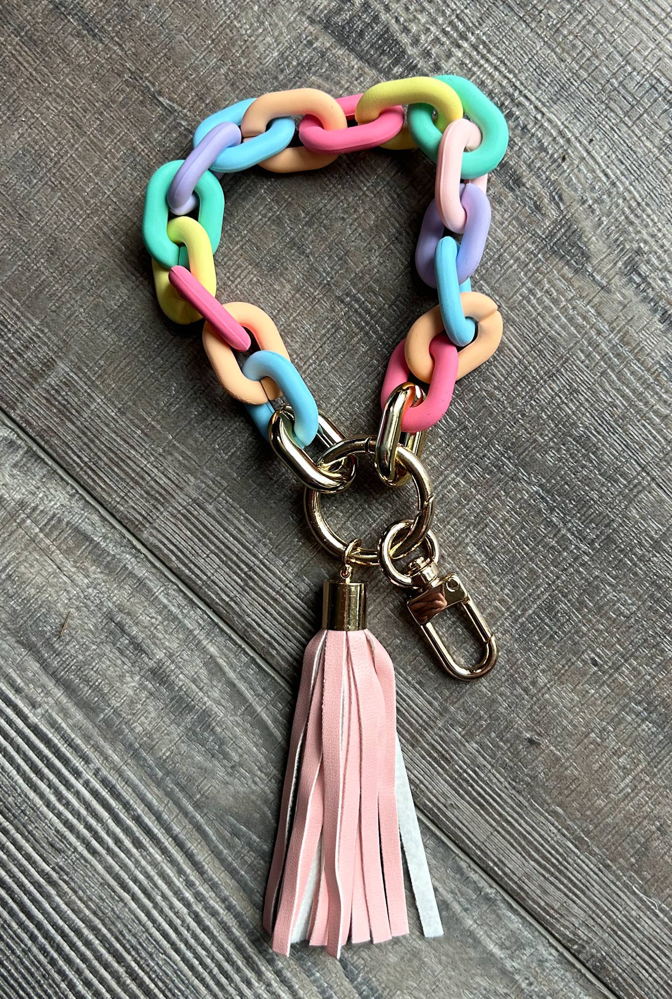 JILLIAN INK LLC - Wholesale Keychain - Women's - Acrylic Wristlet Chain Keychain0