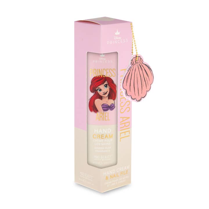Mad Beauty Disney Pure Princess Ariel Hand Cream & Nail File for wholesale by Mad Beauty USA LLC