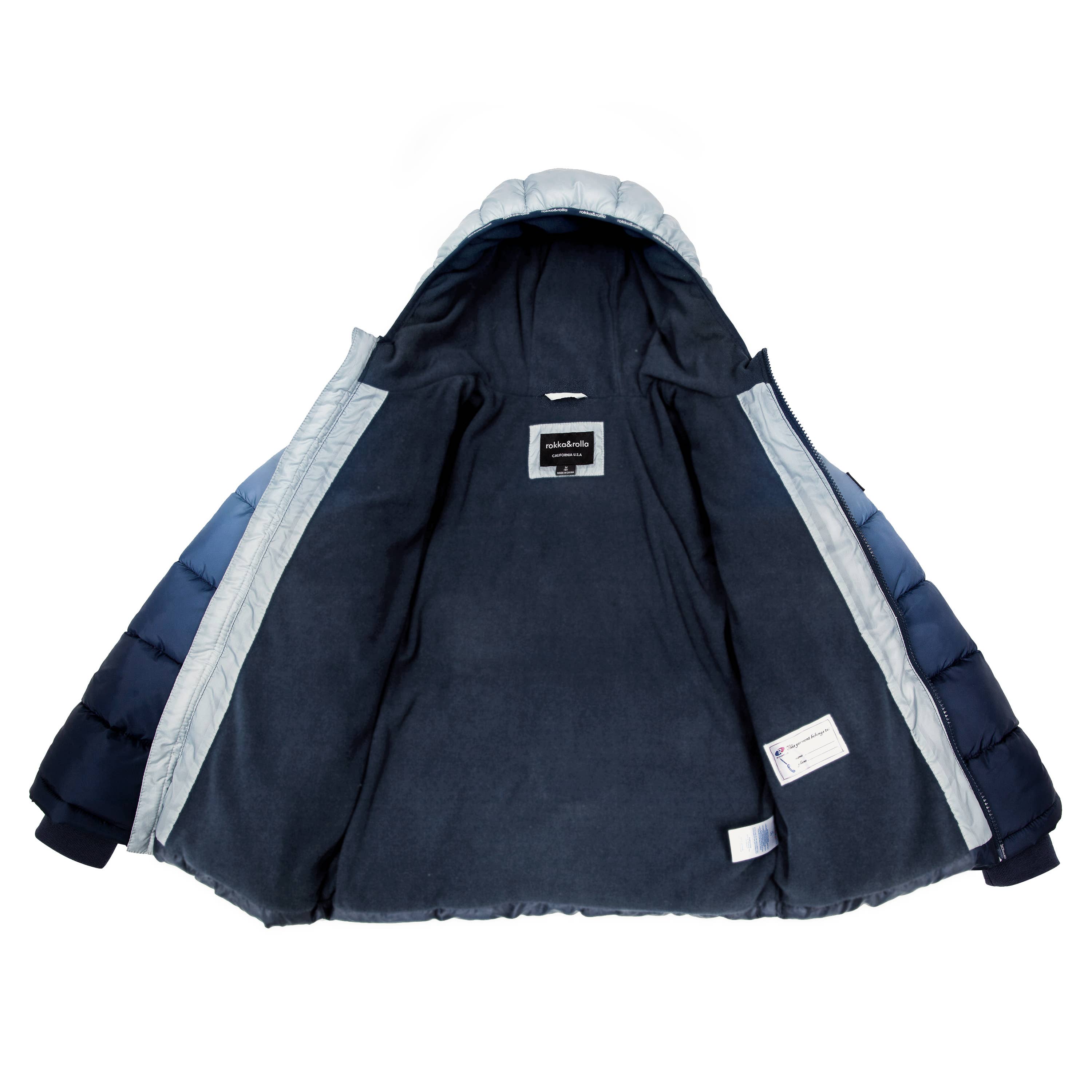 Rokka & Rolla - Wholesale Puffer Jacket - Kids - Boys' Heavy Winter Puffer Coat Bubble Jacket30