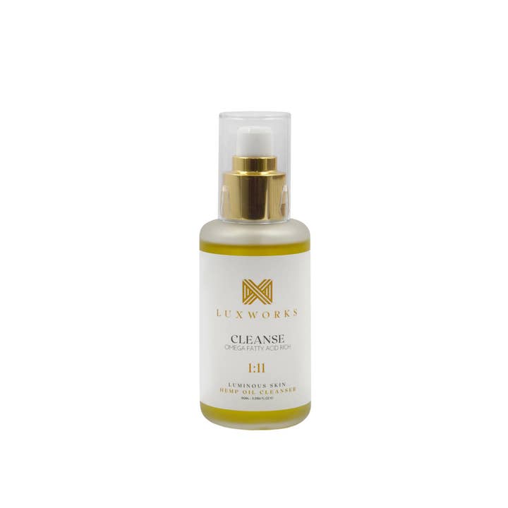 CLEANSE 1:11 - HEMP OIL Cleanser for wholesale by Luxworks Beauty