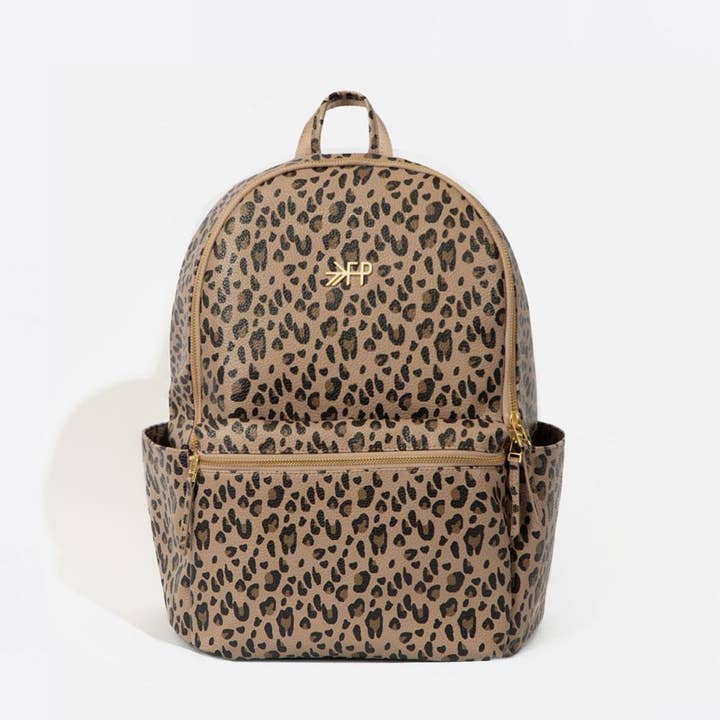 Leopard Classic City Diaper Bag II for wholesale by Freshly Picked