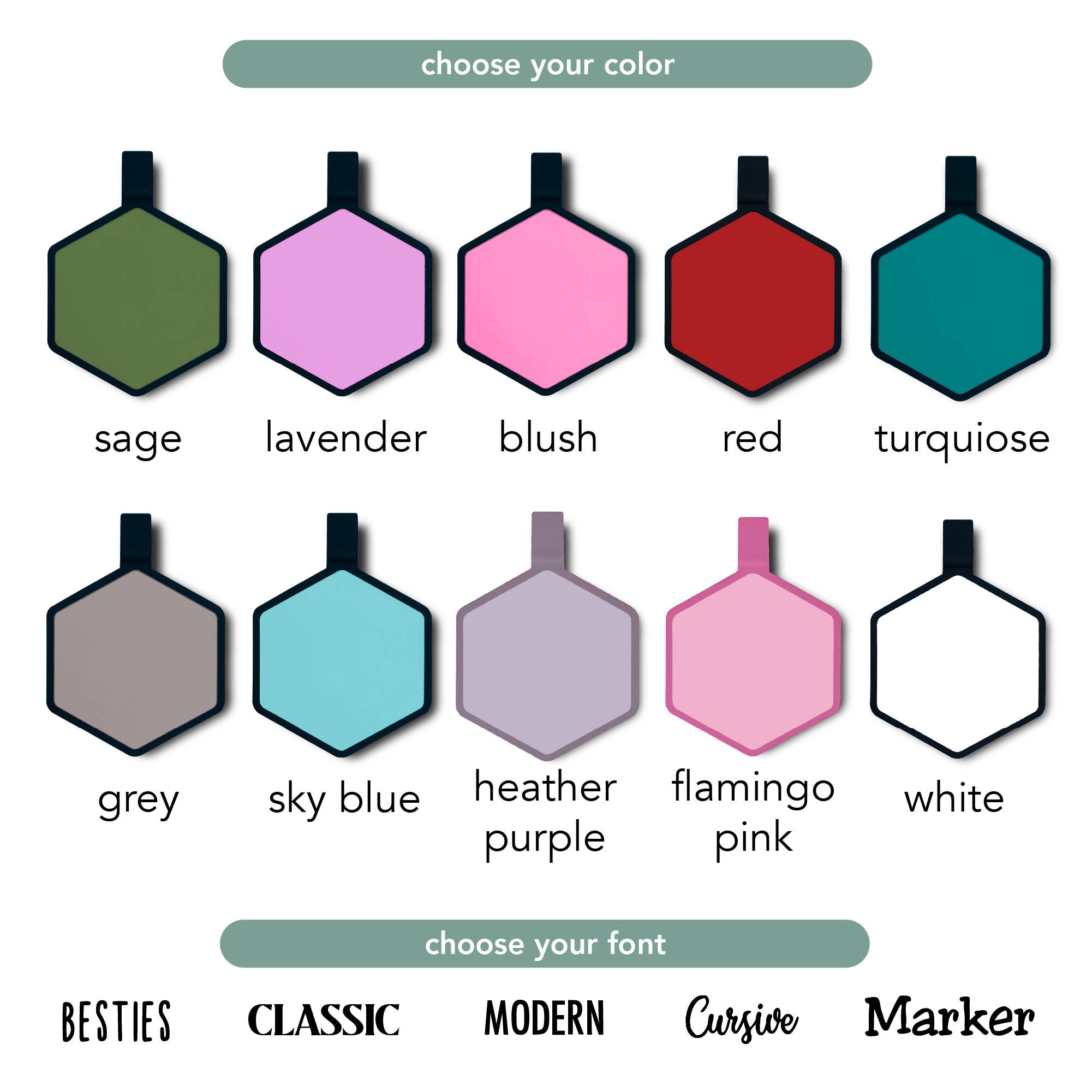 Besties Pets – Großhandel Haustiermarke – Katze/Hund – Klassisches Mini-Ausweisschild aus Silikon für Haustiere — in 10 Farben erhältlich10