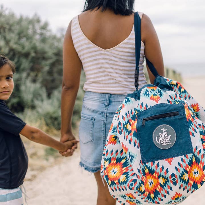 Pochette Aqua d'extérieur - Geo pour la vente par Play Pouch USA