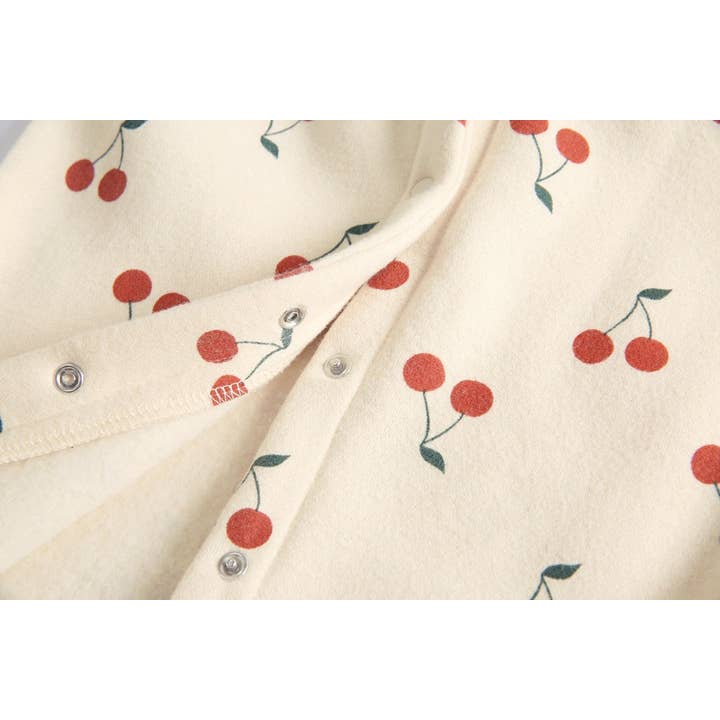 MyKids-USA® - Vendita all'ingrosso Tutina - Neonati - Pagliaccetto monopetto da bambina con stampa di ciliegie6