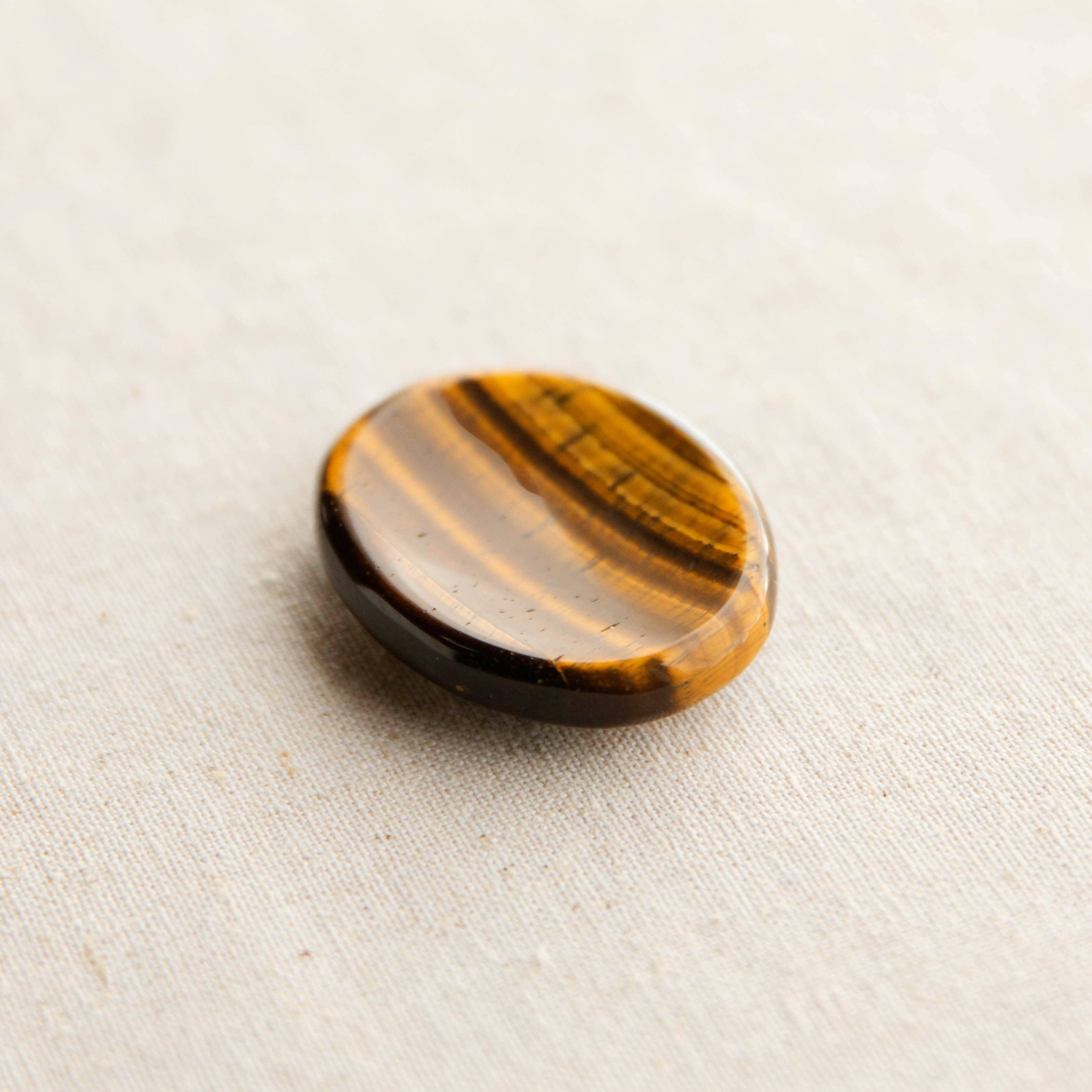 Tiny Rituals - Wholesale Spiritual stone/crystal - Tiger Eye Worry Stone
