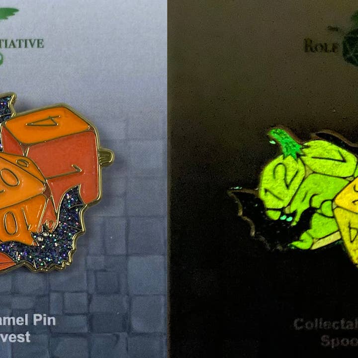 Spooky Harvest - Collectible Enamel Pin for wholesale by Role 4 Initiative