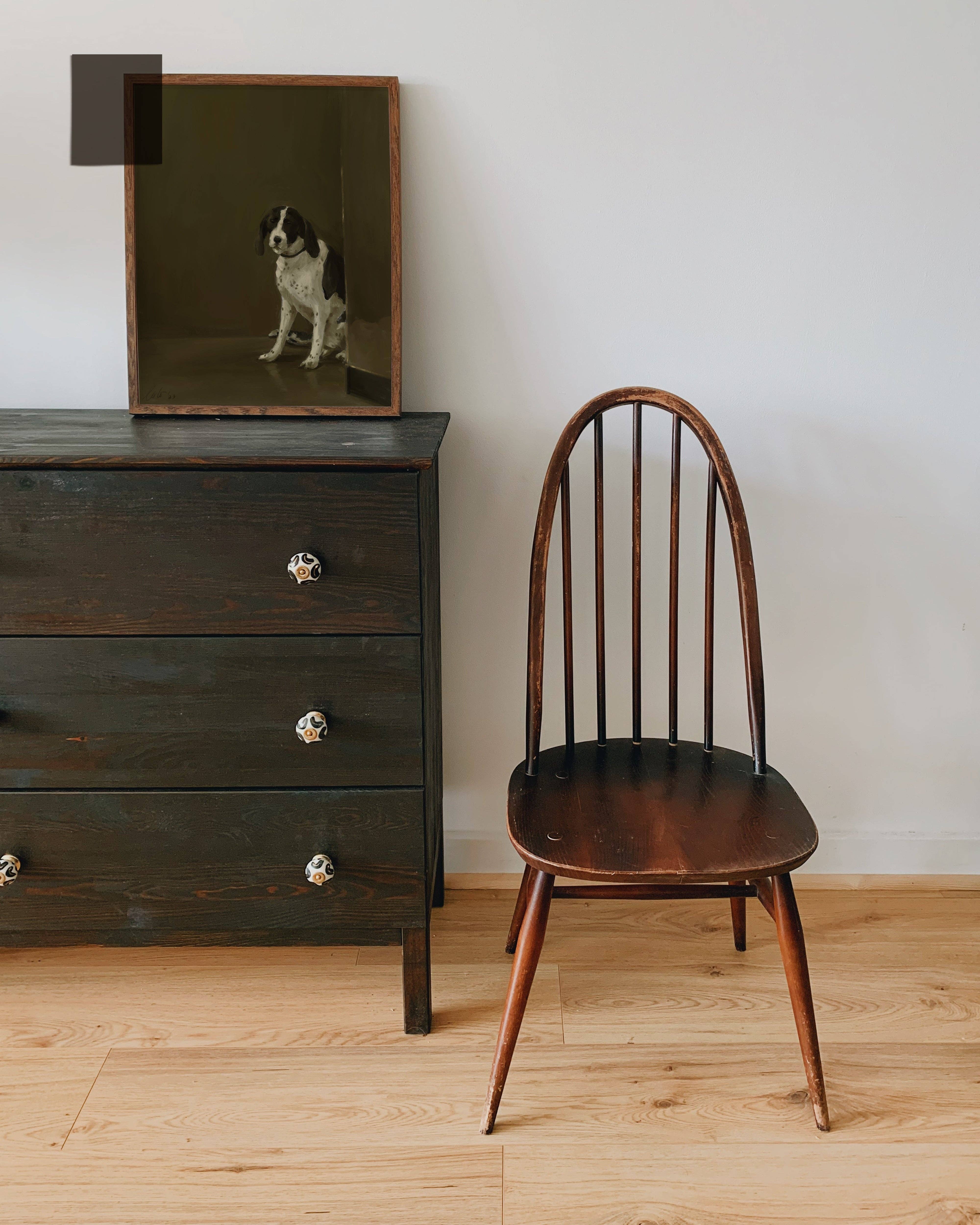 The Ugly Cat Studio - Wholesale Art Print - Milanese Restaurant Dog Art Print23