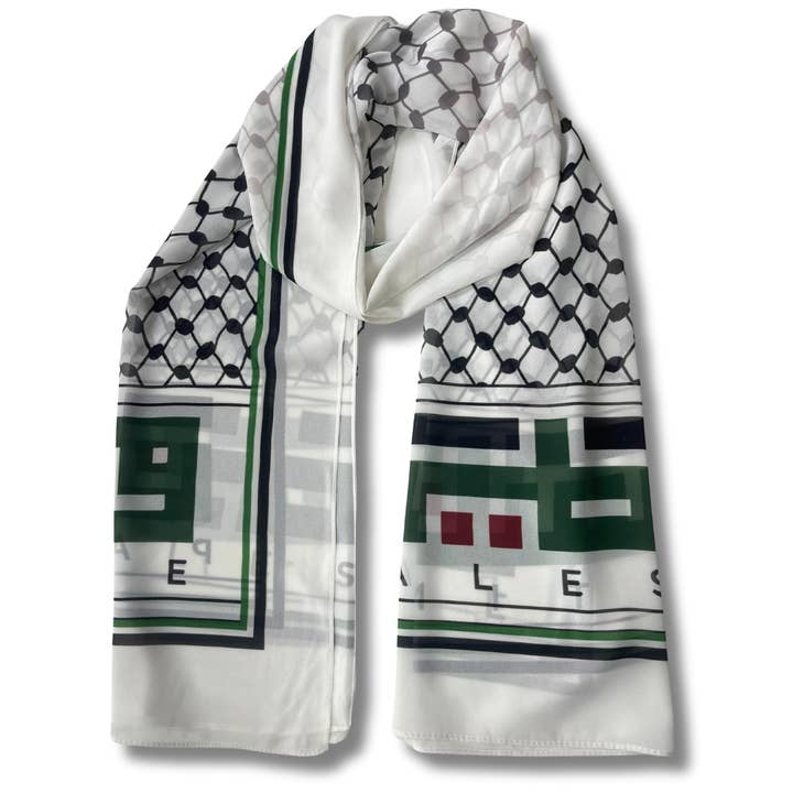 Palestinian Elegance - Wholesale Hijab - Women's - Printed Design Hijabs – Diverse Varieties9