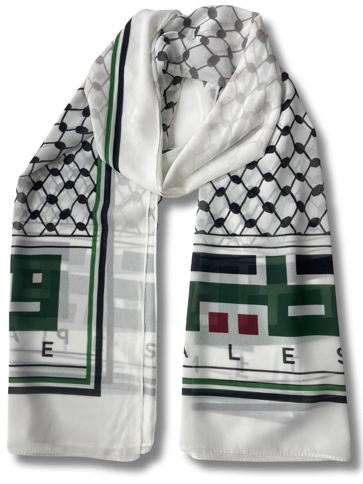 Printed Design Hijabs – Diverse Varieties for wholesale by Palestinian Elegance