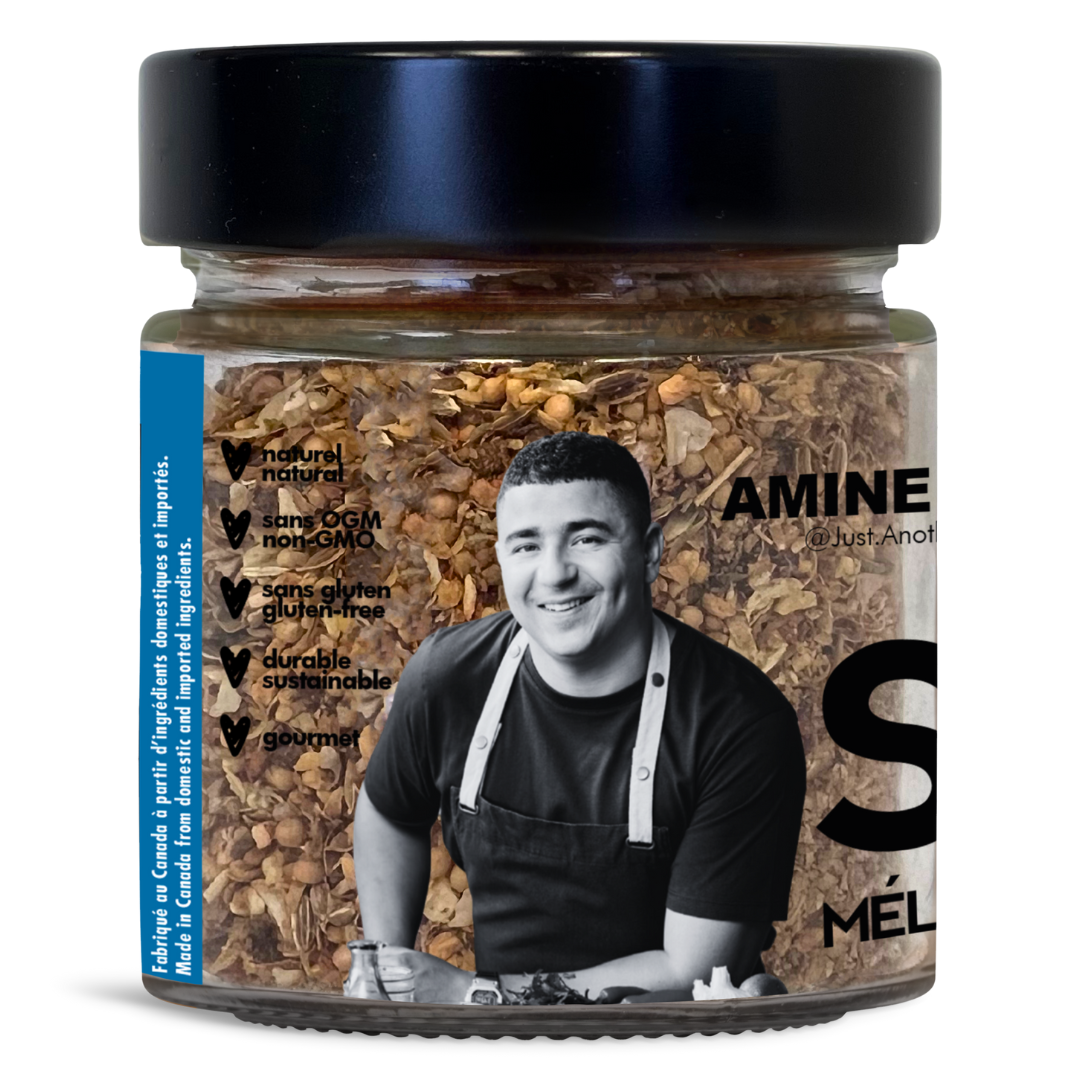 A Spice Affair - Wholesale Rub - CHEF AMINE LAABI'S STEAK SPICE RUB 120 G (4.2 oz)1