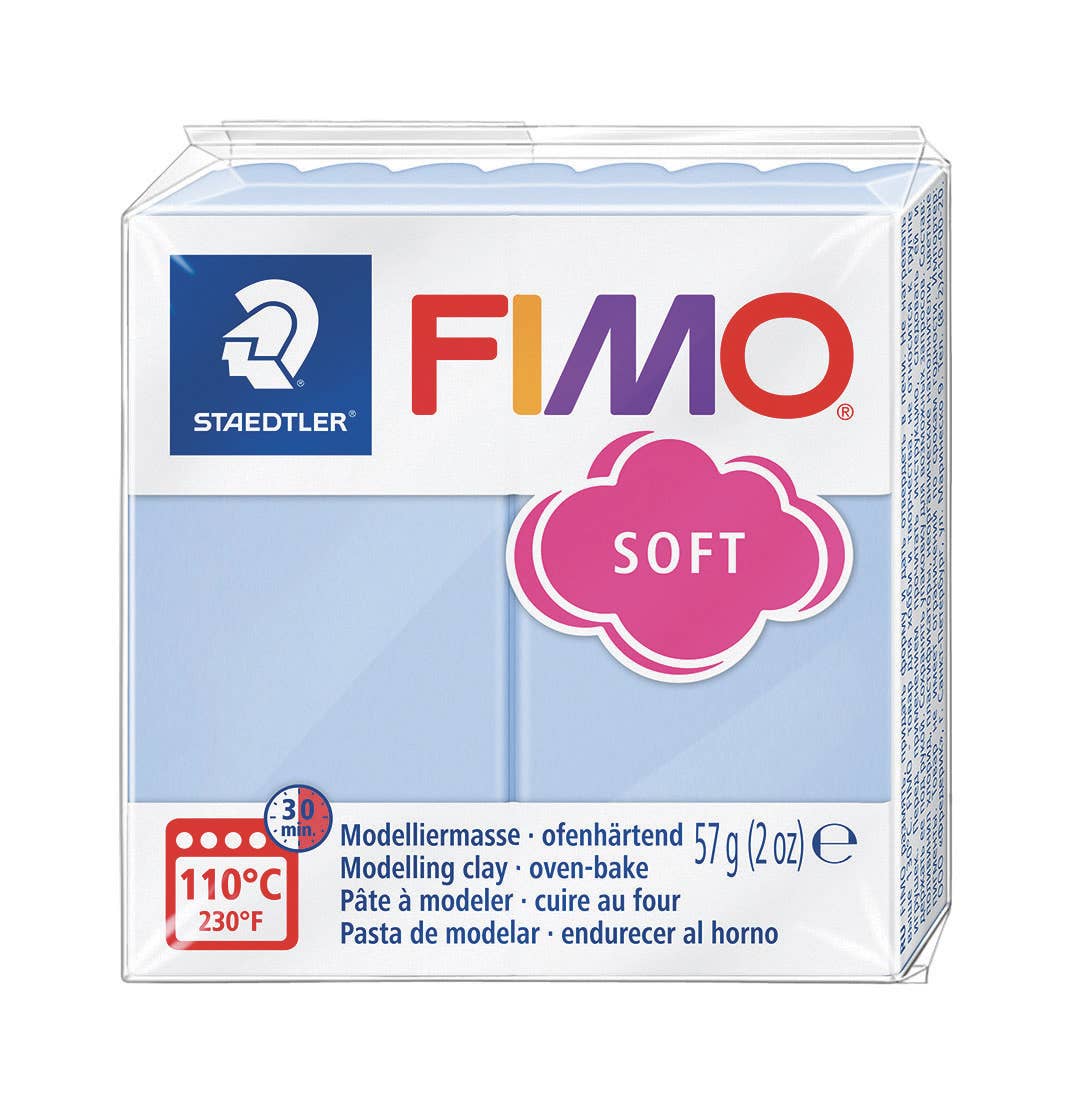 Graine Créative - Vendita all'ingrosso Kit per lavoretti fai da te - FIMO SOFT 57G AZZURRO CIELO 8020-T31