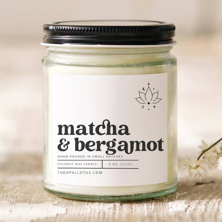 Matcha & Bergamot for wholesale by The Opal Lotus