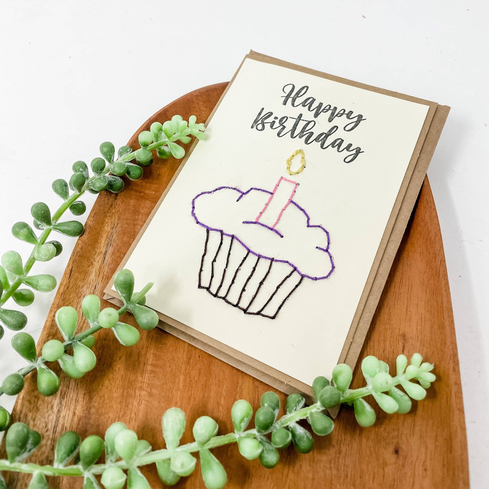 Rosie's Boutique Haiti - Wholesale Birthday Card - Birthday Cupcake Greeting Cards || Set of 42
