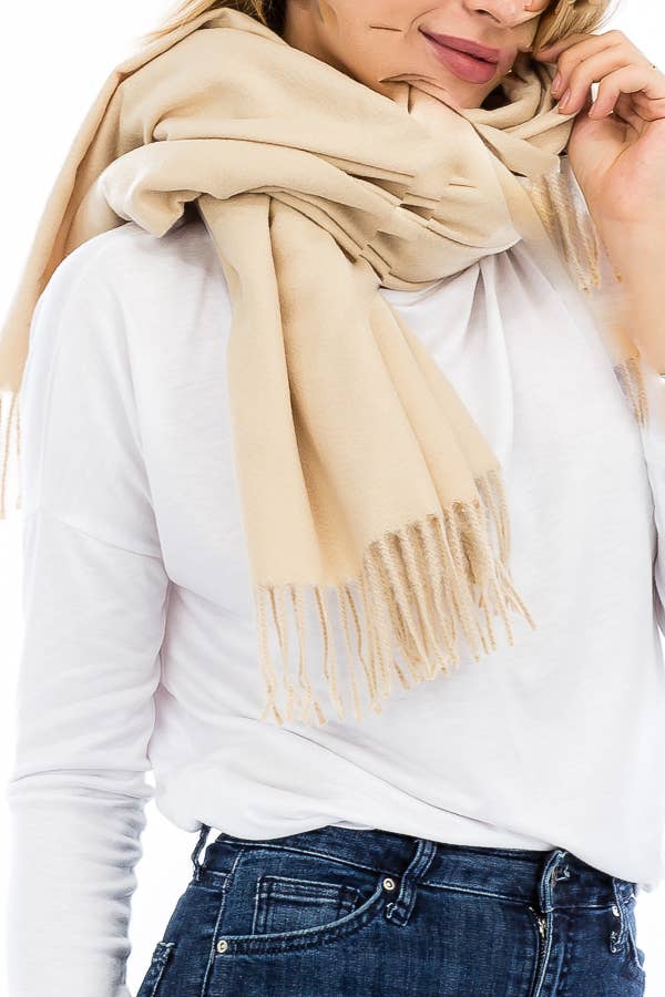 Cap Zone - Wholesale Sjaal - Dames - Oversized sjaal en omslagdoek van echt ongeverfde wol en sky cashmere9