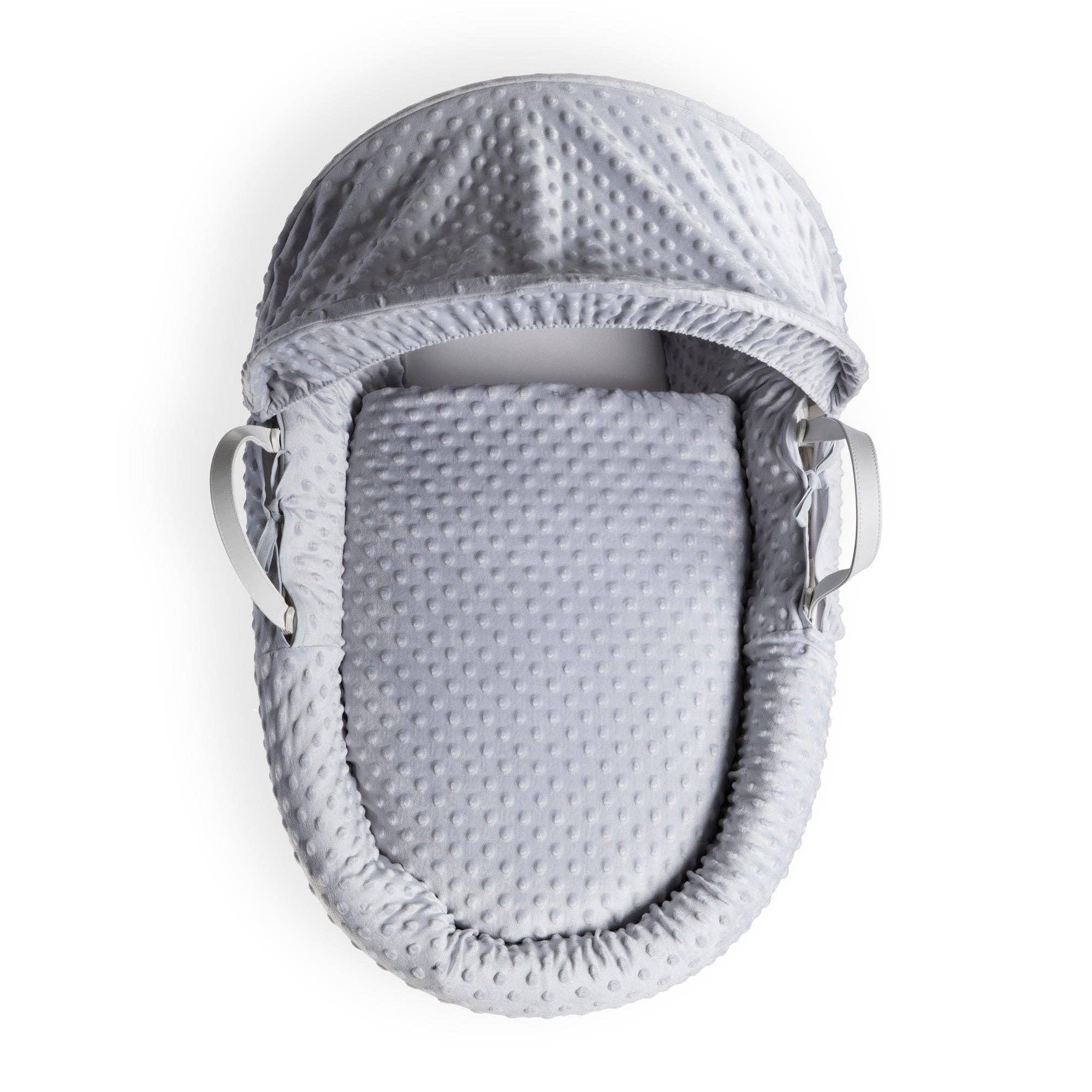 Clair De Lune - Wholesale Wieg - Baby - Kuiltje witte rieten Moses mand11