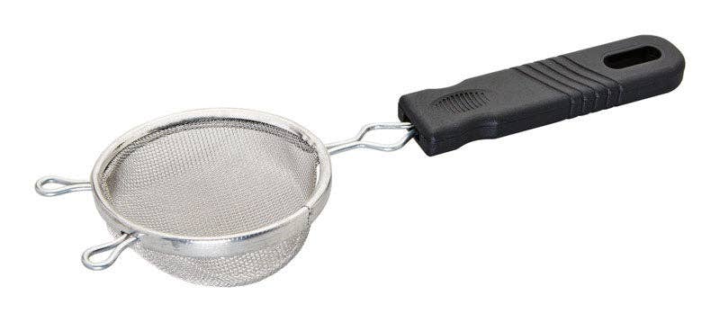 Everyday Supply Co - Wholesale Sifter - Good Cook Silver/Black Aluminum Mesh Strainer [24987]0