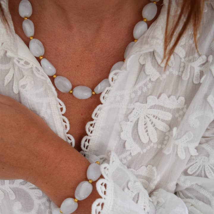 Manacreations - Wholesale Beaded/Pearl Necklace - Auria Necklace2