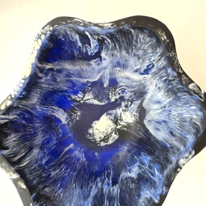 Gibb & Daan - Vendita all'ingrosso Insalatiera - Ciotola Raccogli-Resina – Forma Organica, Grande Dimensione - Fatto a Mano14