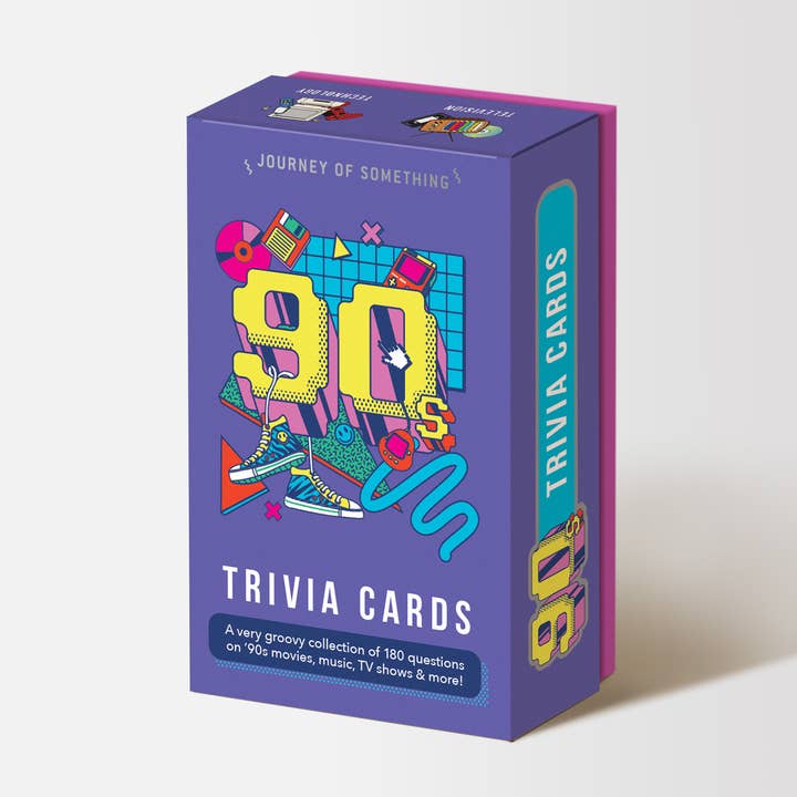 Journey of Something USA - Wholesale Card Game - 90s Trivia Card Game – Fun Adult Party Game0
