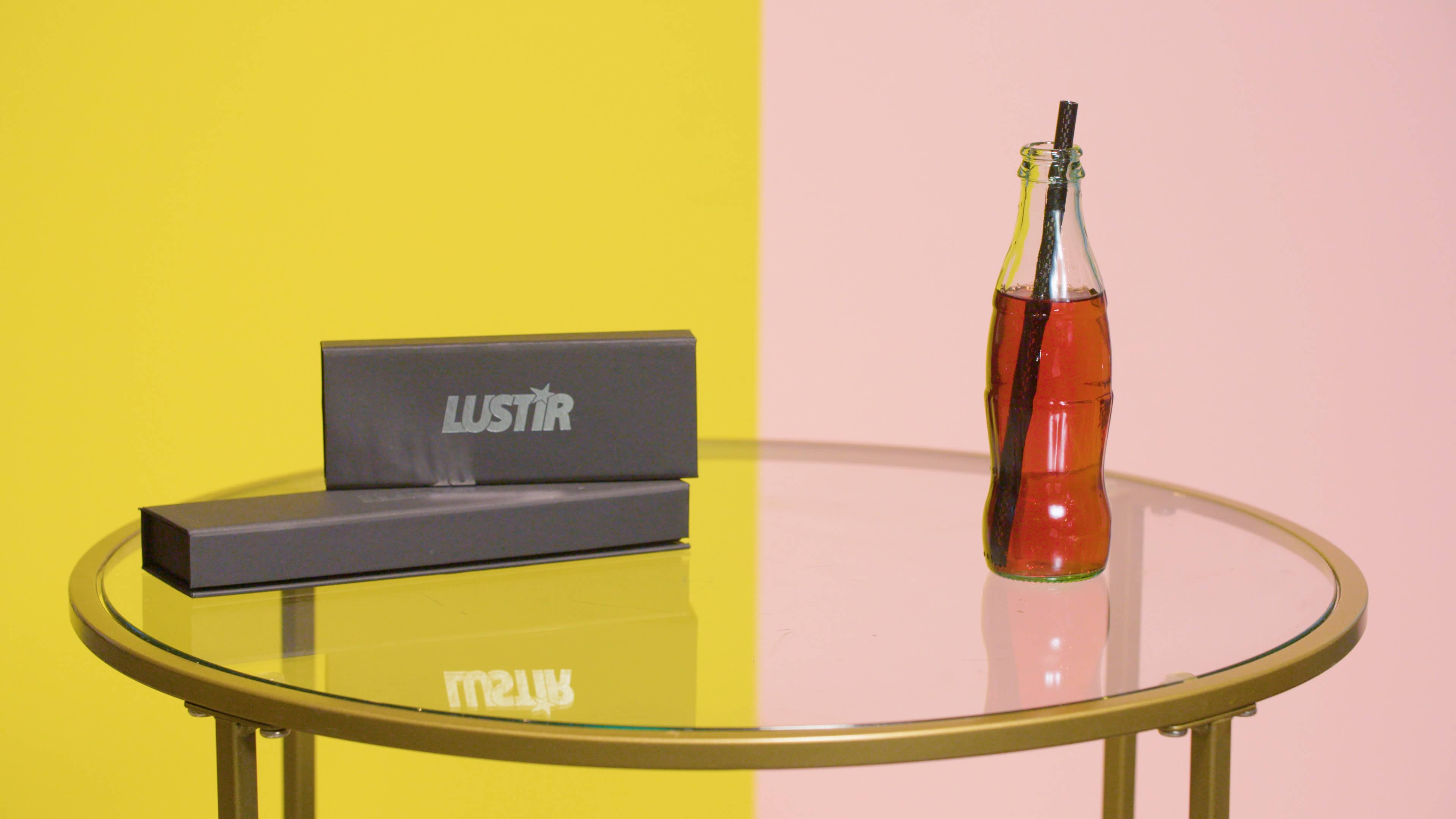 Lustir – Palhinha por atacado – Canudos reutilizáveis de fibra de carbono - pacote com 25