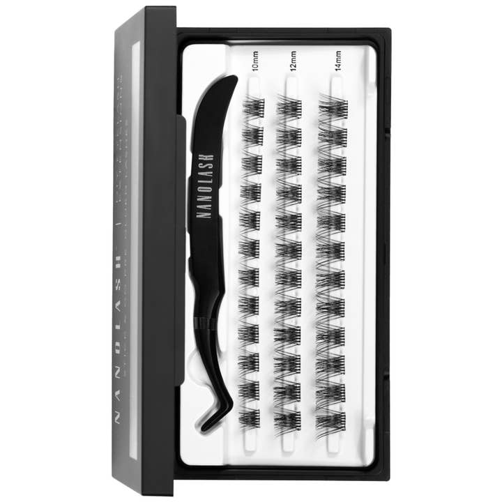 Everett Cosmetics - Wholesale False/Fake Eyelashes - Nanolash DIY Stick & Go Pre-Glued Lashes8