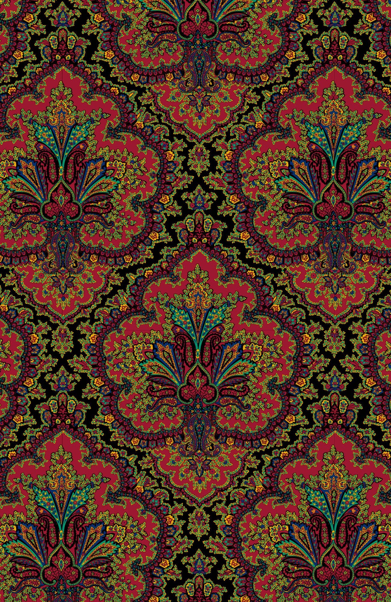 Gretchen Scott LLC – Großhandel Hose – Damen – Gripeles Pull-On-Hose - Leidenschaft Paisley11