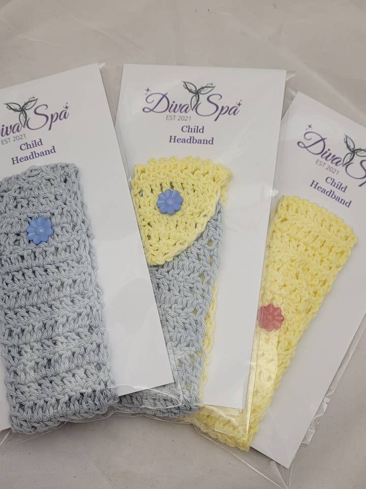 Handmade Crochet Hair Bands for wholesale by Divaspa