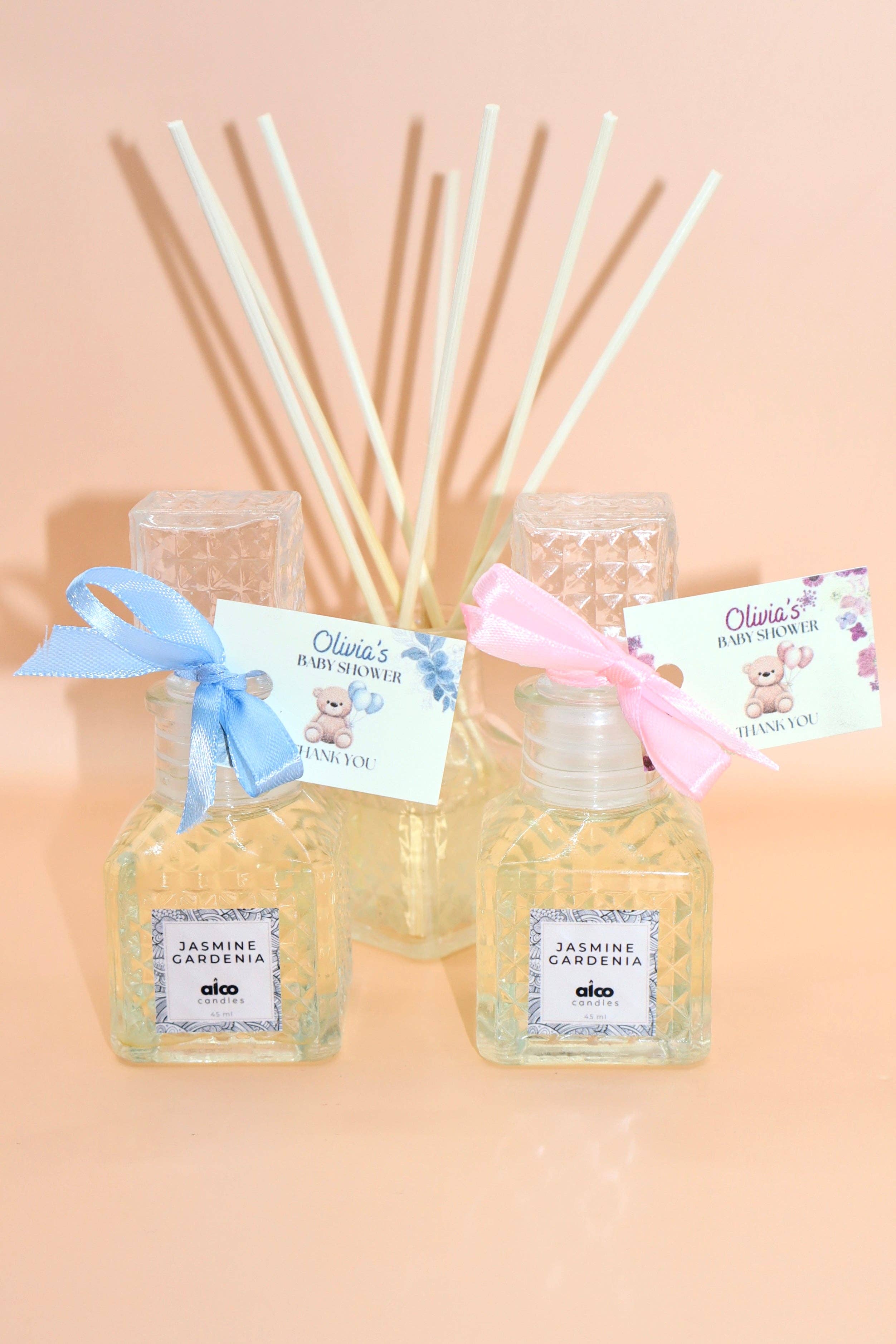 alCo Candles - Wholesale Reed Diffuser - Personalized Baby Shower Party Favors - Reed Diffusers | Baby Girl2