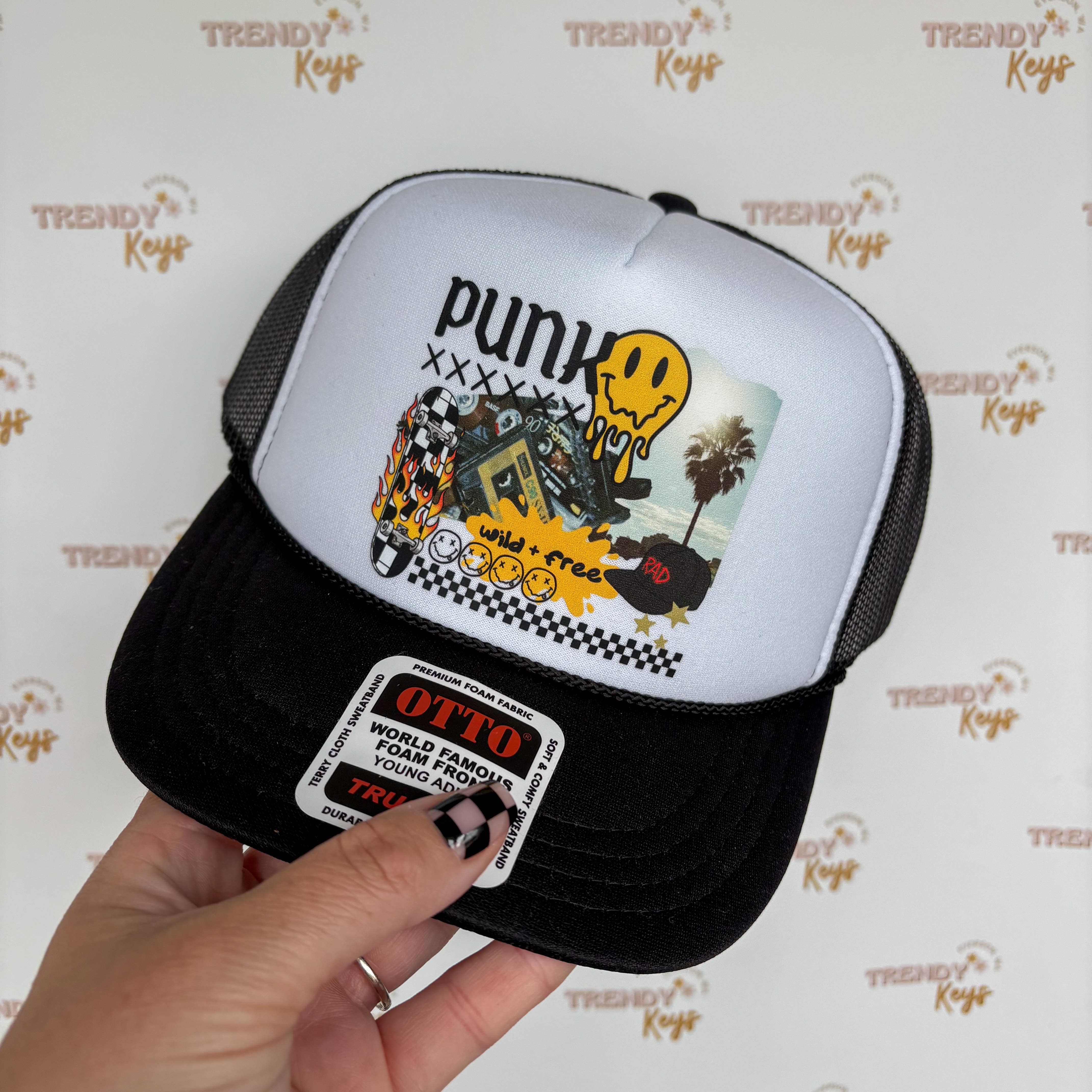 TrendyKeys – wholesale Kids hat – Kids – Punky Kid Youth Trucker Hat0