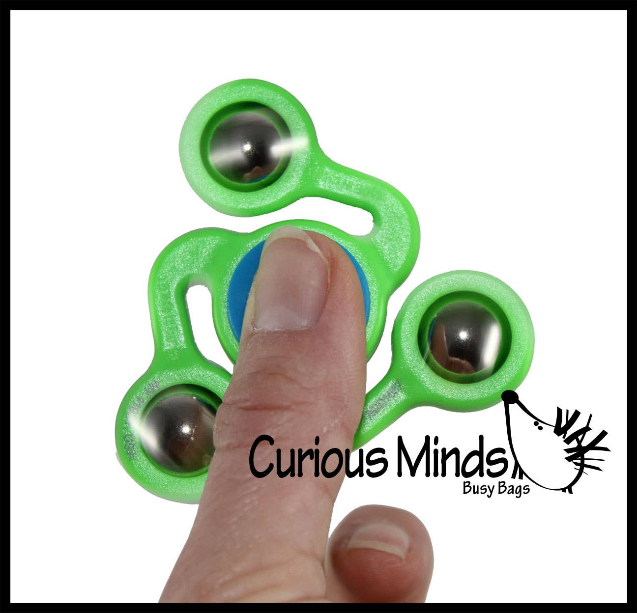 Curious Minds Toys – wholesale Fidget Toy - Barn – 1 Fidget Spinner Toy - Spinning Hand Fidget - Ångest ADHD8