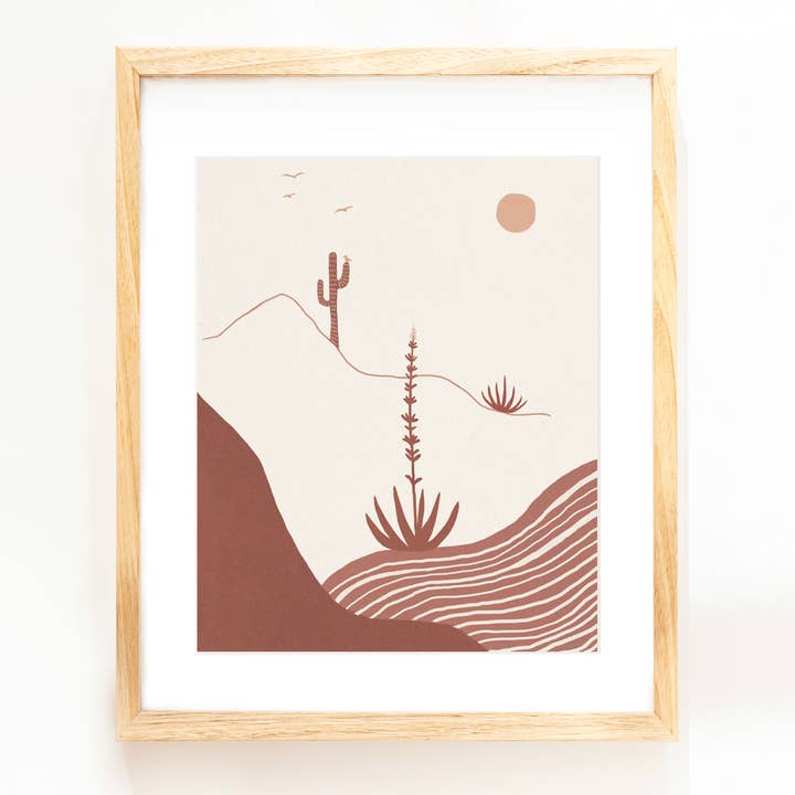 Desert Afternoon Print - Multiple Sizes for wholesale by Elana Gabrielle