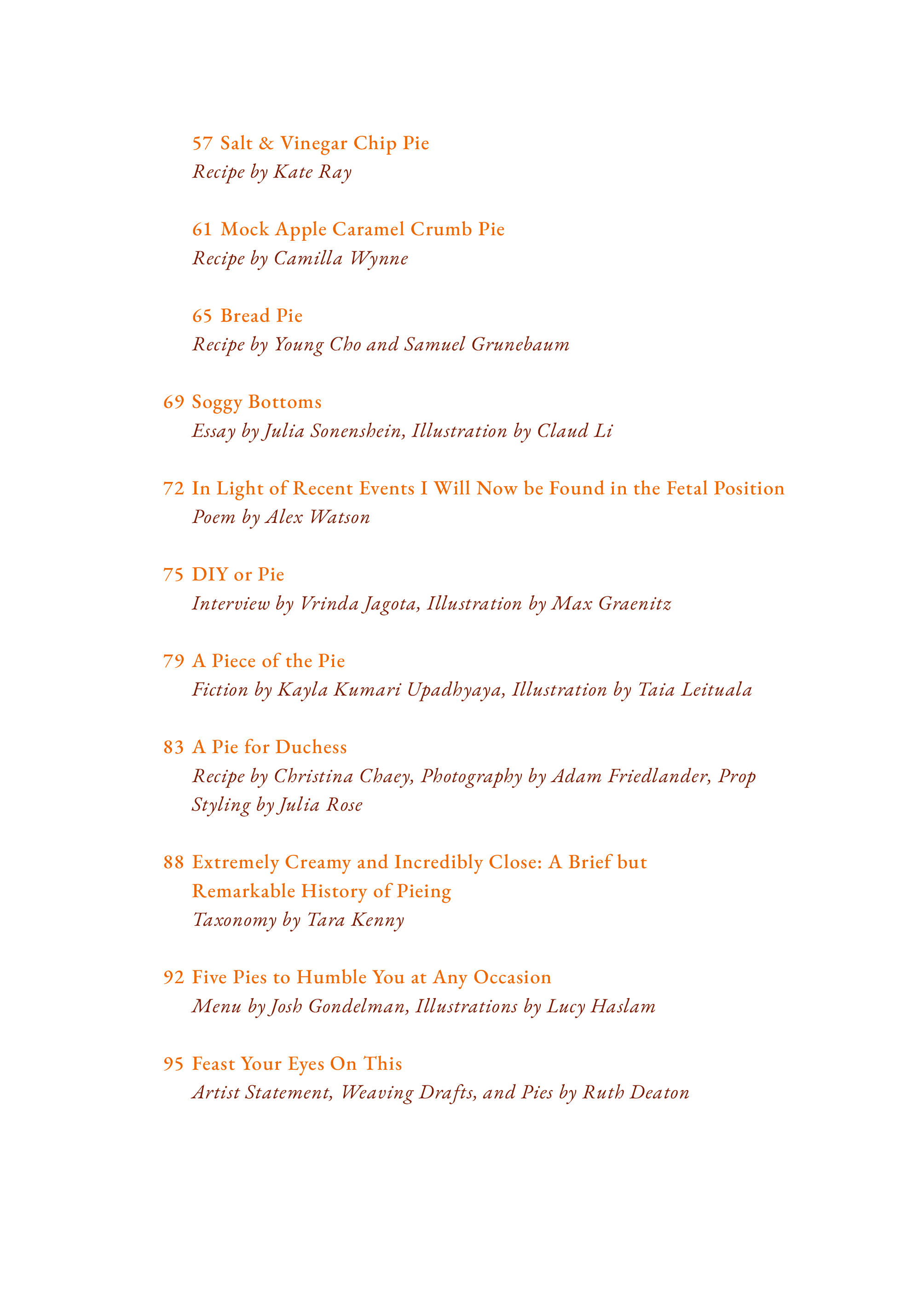 Cake Zine - Wholesale Magazine - Volume 3: Humble Pie2