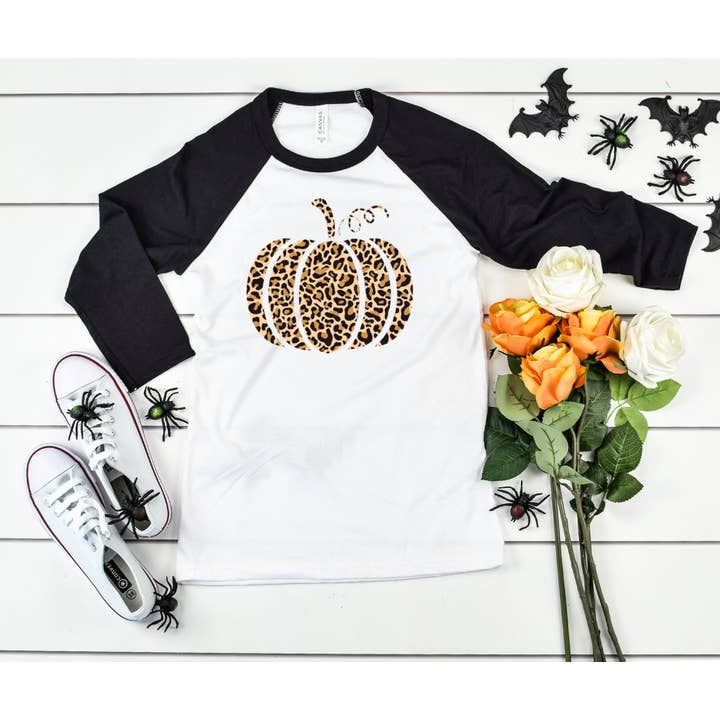 Cheetah Pumpkin for wholesale by Camilla Grace Designs