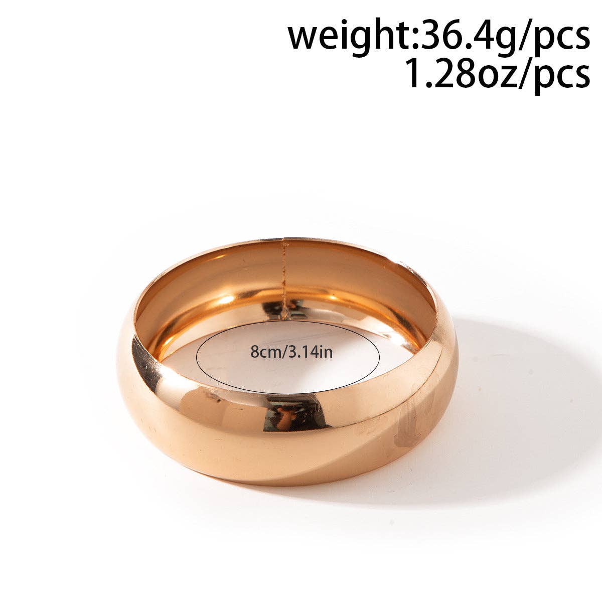 Dipped Shop - Wholesale Bangle Bracelet - Vintage Irregular Wide Acrylic Bracelets DP25B5810