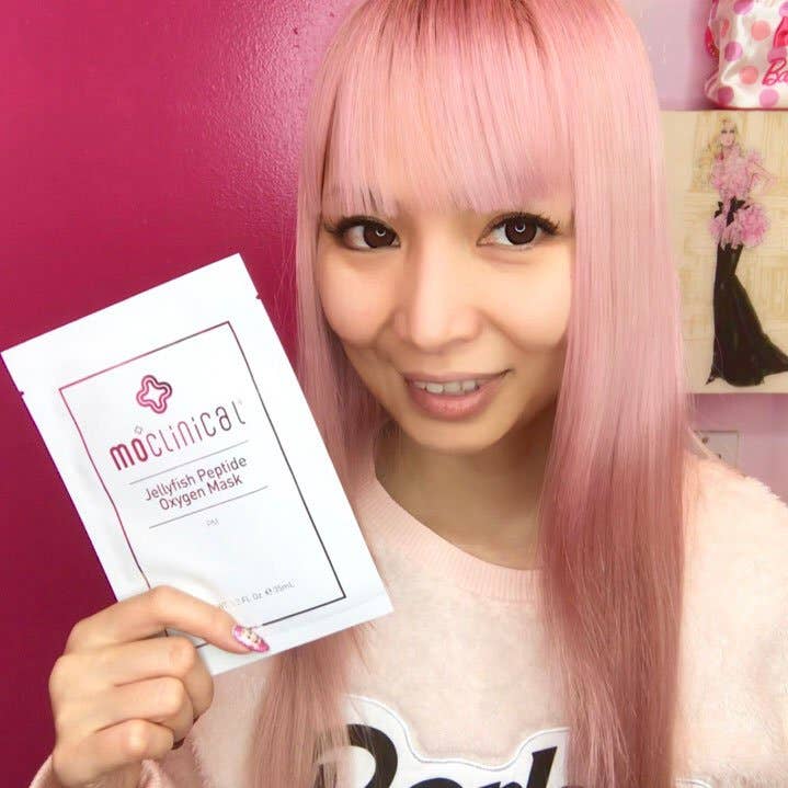 eGlobal Beaute - Venta al por mayor Mascarilla - Mascarilla de oxígeno con péptidos de medusa MO Clinical (5 piezas)2