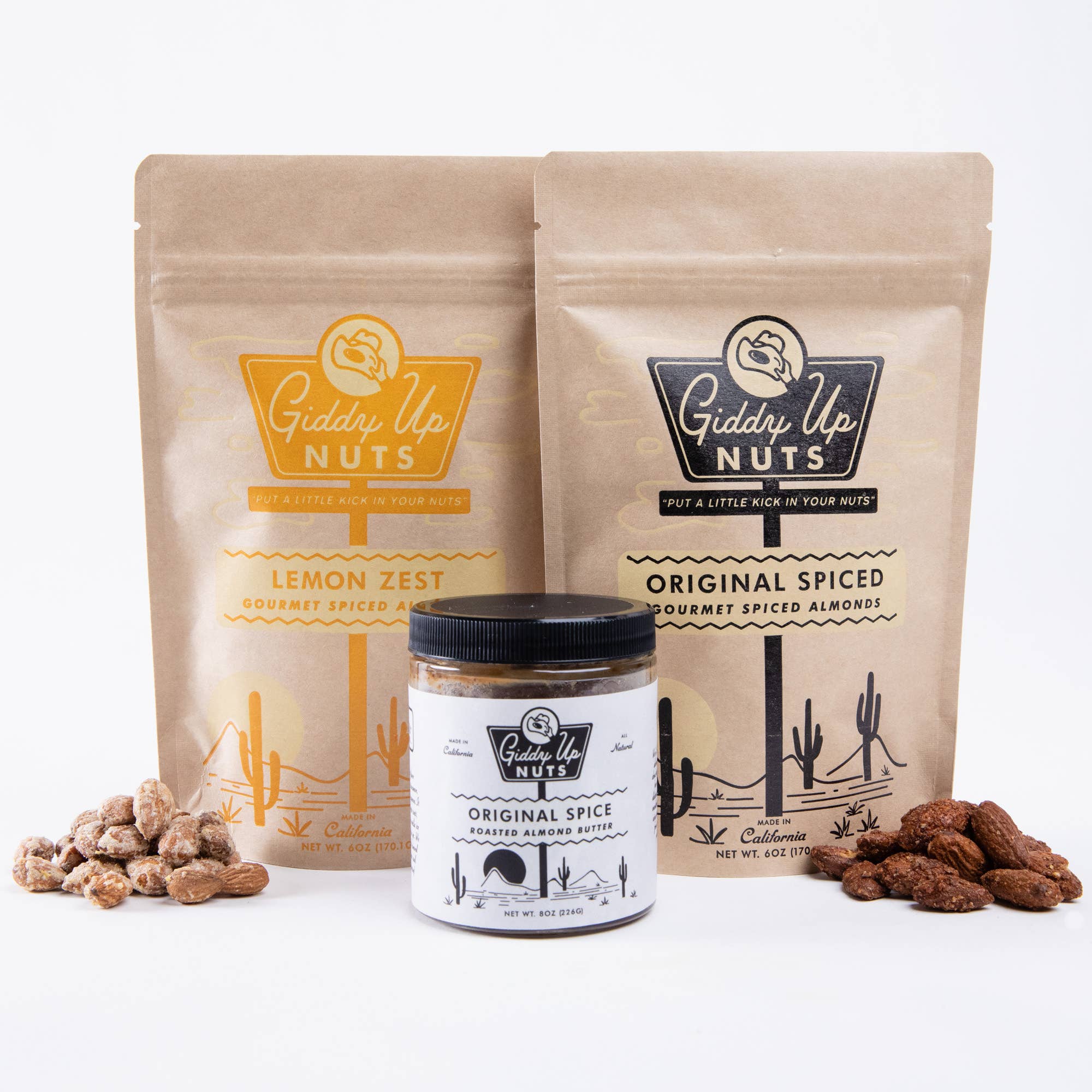 Giddy Up Nuts - Wholesale Nuts - 6 oz Lemon Zest2