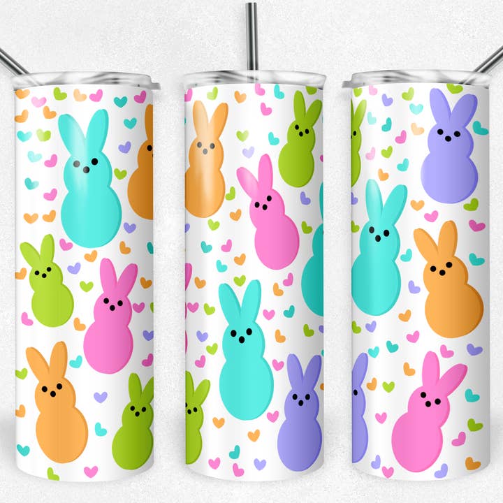 Easter Tumbler, Easter Bunny, Spring Tumbler, Easter Cup for wholesale by So Peachy Designs