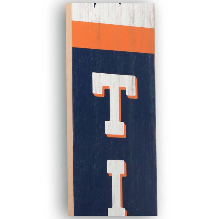 Open Road Brands, LLC - Wholesale Sign - Detroit Tigers Team Spirit Vertical Wood Wall Decor