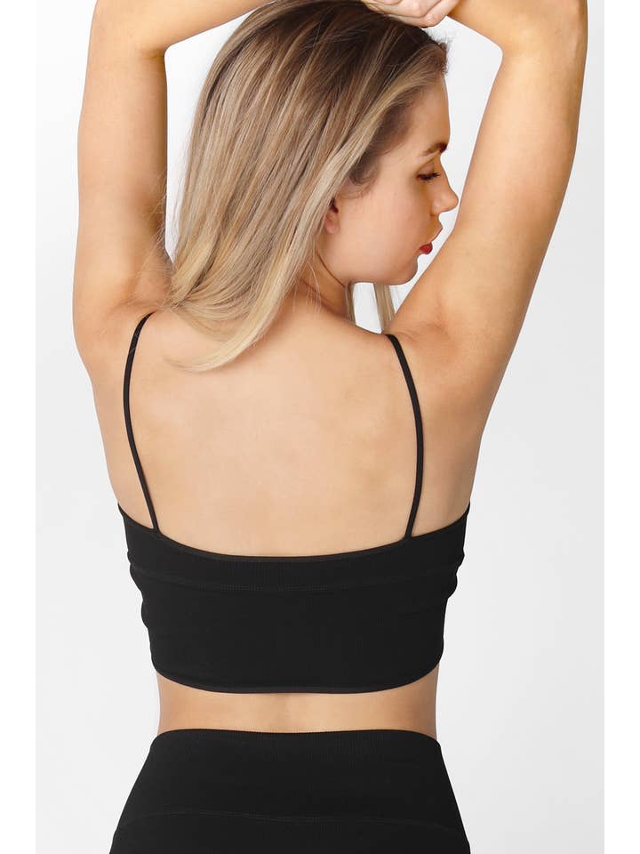 NIKIBIKI - Wholesale Bralette - Women's - NS8106 - Ribbed Triangle Bralette