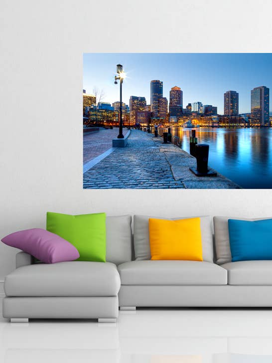 Photo Wall City View - Stedelijk Wanddecoratie voor wholesale door The Design Department b.v.