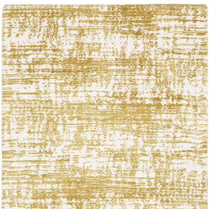 HomeRoots - Wholesale Area Rug - 2' X 3' Gold And Ivory Abstract Area Rug3