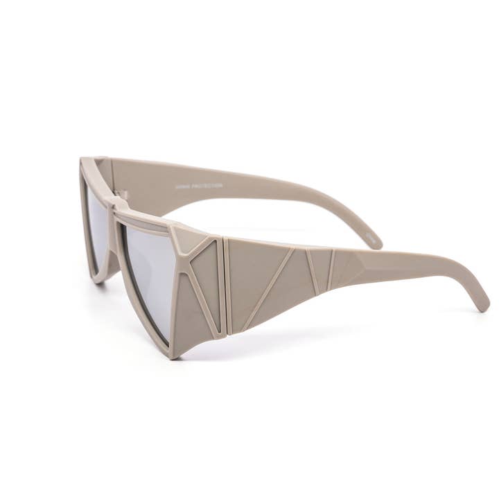 Still Friday - Wholesale Sunglasses - Unisex - Oversized Cyberpunk Super Triangle Sunglasses9