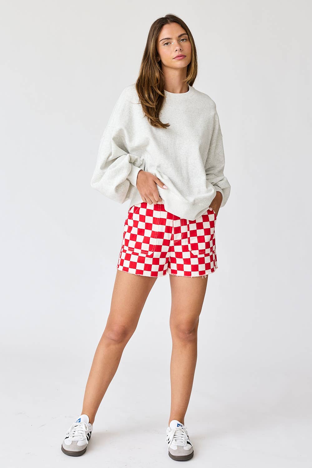 Papermoon - Wholesale Shorts - Women's - PP12128-1 - COLLEEN DENIM SHORTS23