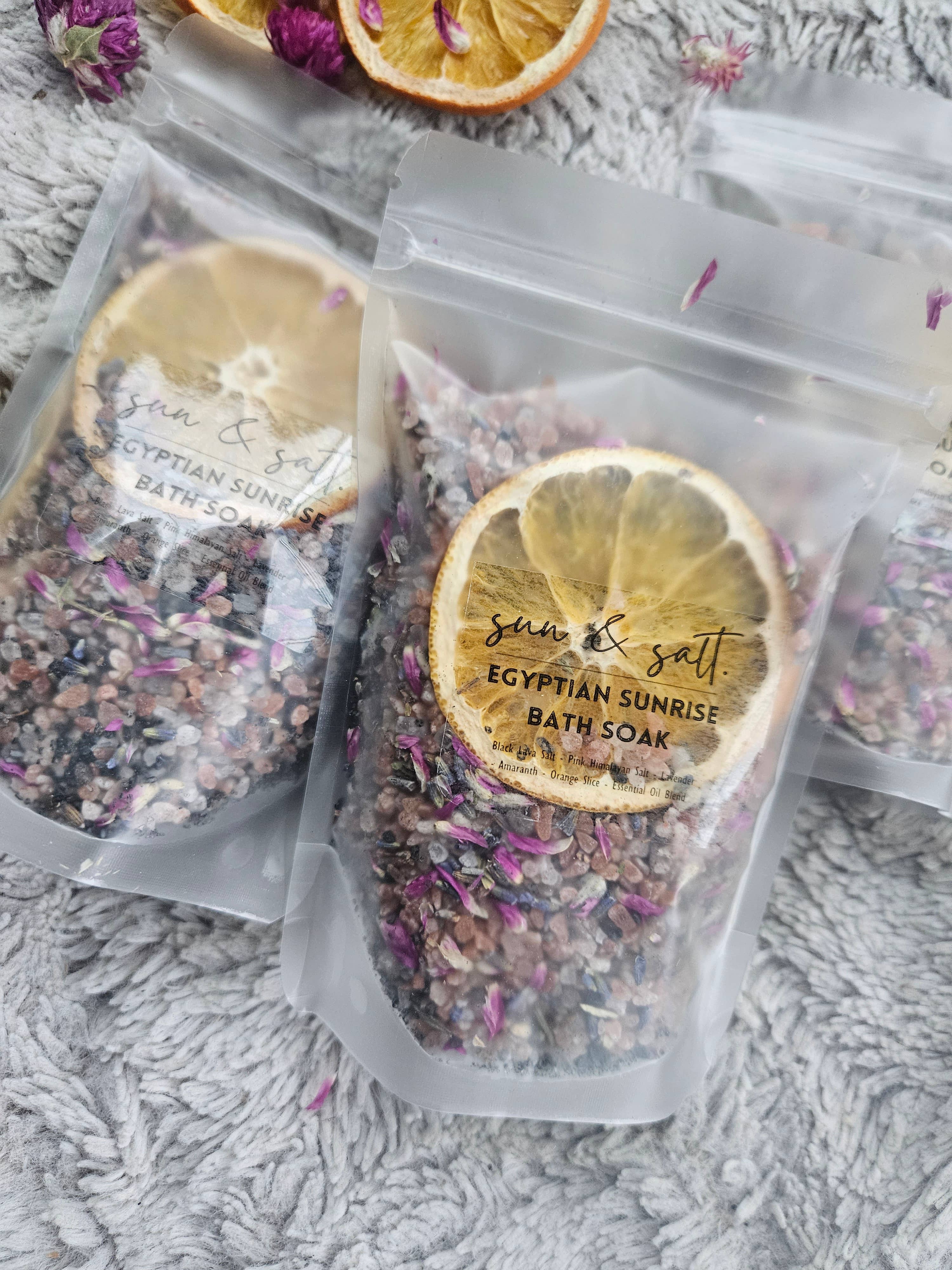 Lux&Lou - Wholesale Bath soak/milk - Egyptian Sunrise Bath Soak - Natural Bath Salt1