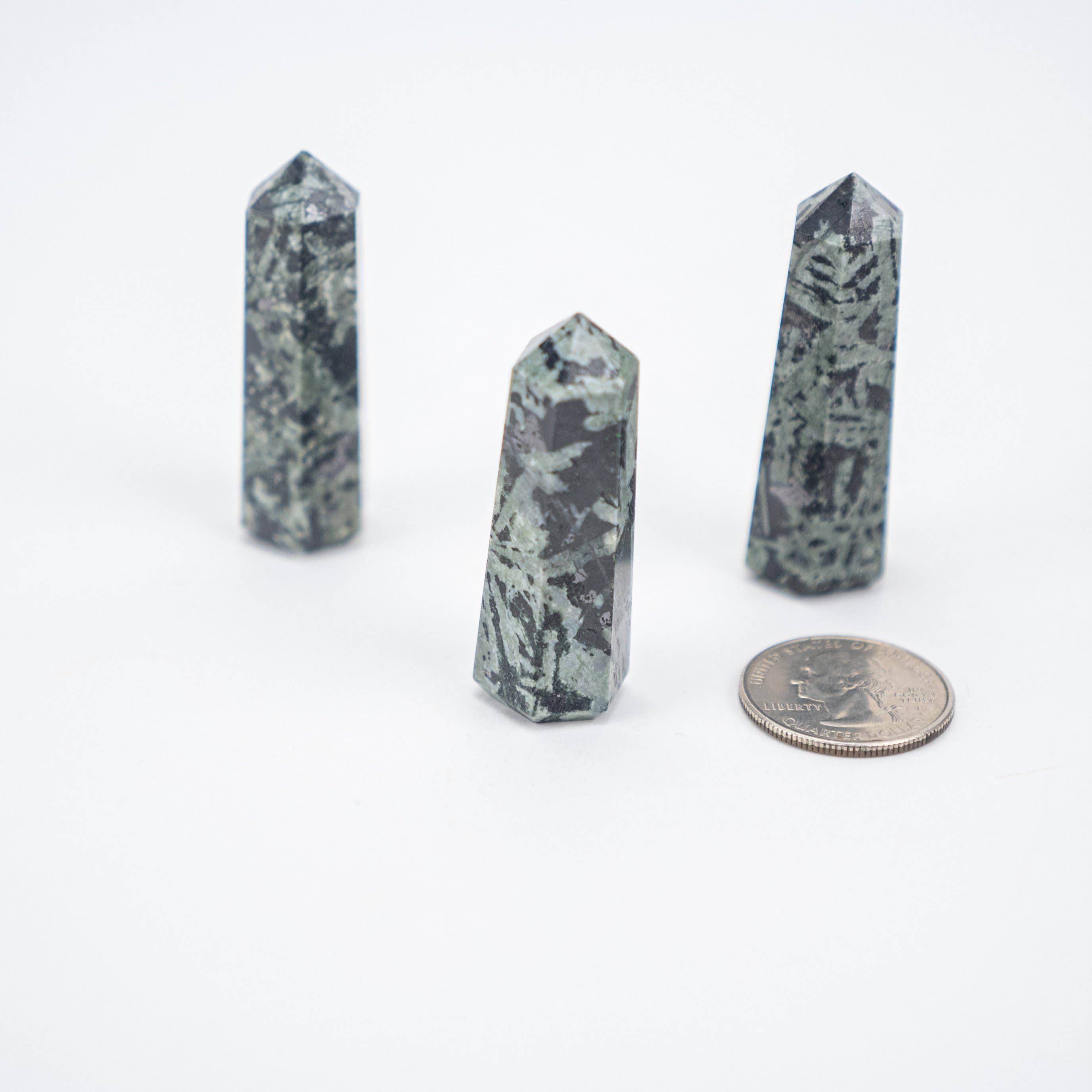 Pelham Grayson Rose - Wholesale Spiritual Stone/Crystal - Tapered Obelisk | Standing Point9