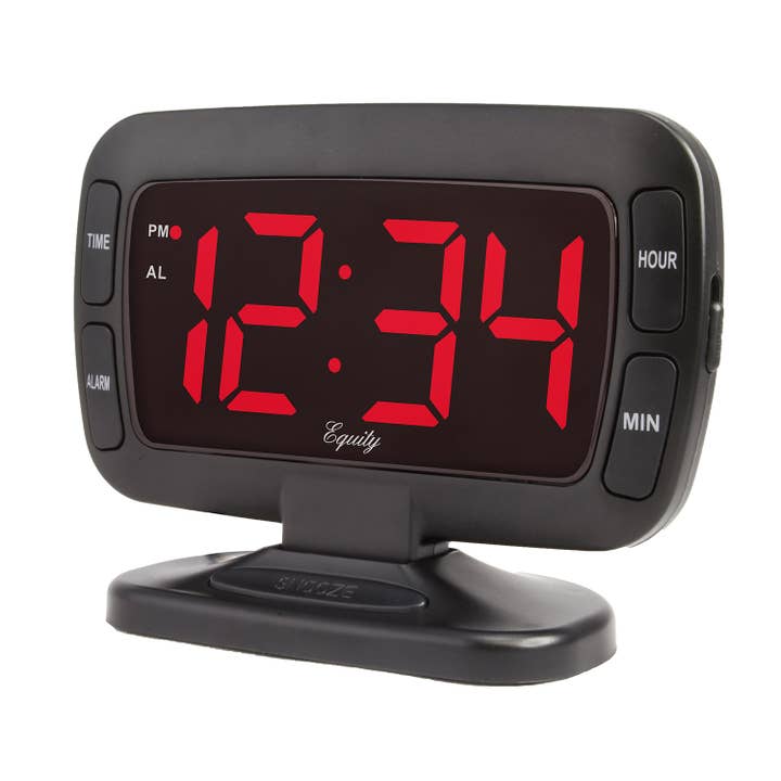 La Crosse Technology, Ltd. - Wholesale Alarm Clock - Alarm Clock - 1.8 Inch Swivel Tilt LED Alarm Clock1