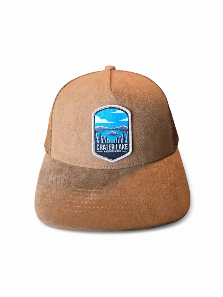 Gorra Trucker Crater Lake – Gorra con Parche de Oregón para venta al por mayor de PNW Apparel
